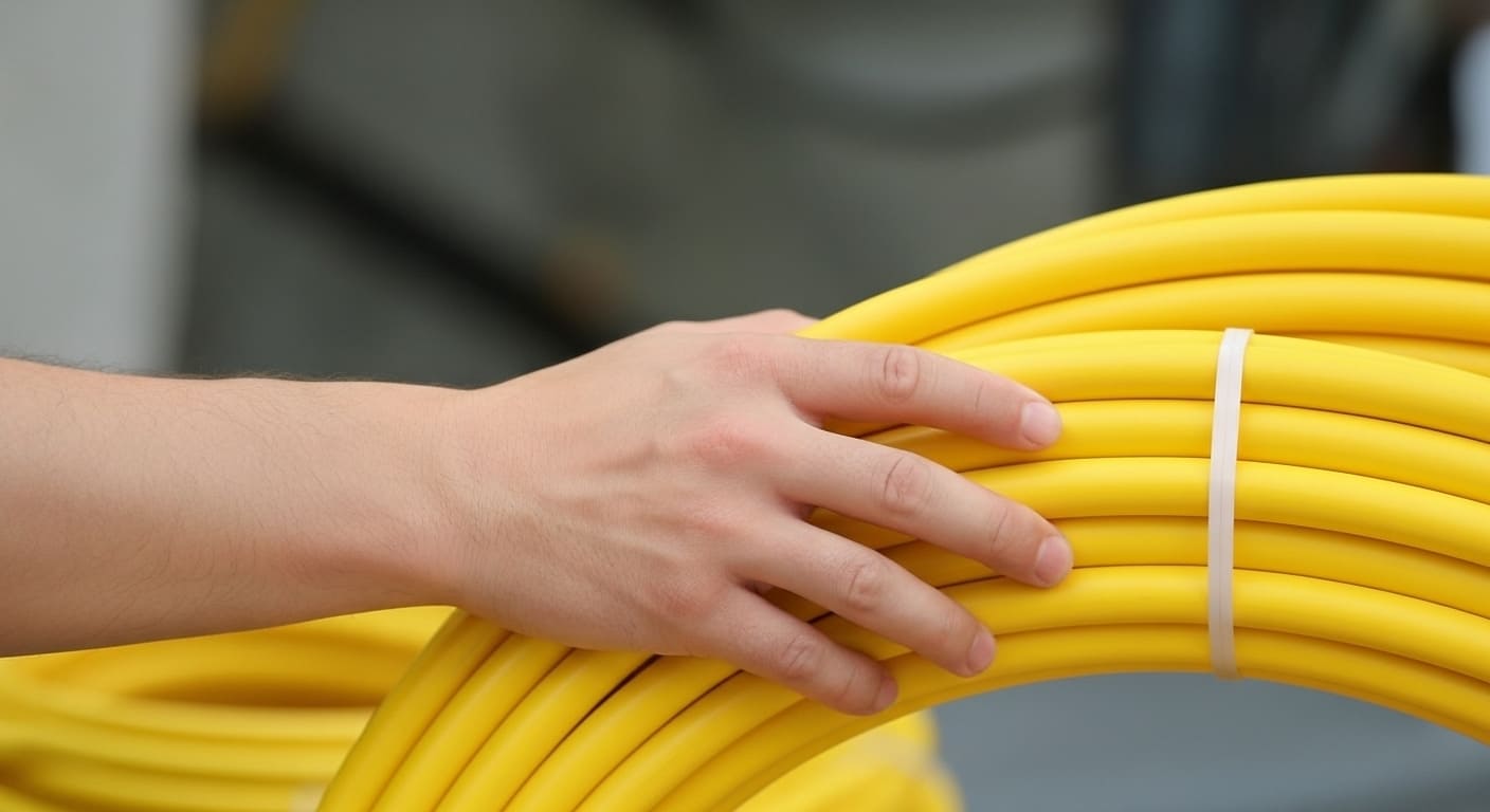 HDPE PE 2708 pipes used in energy and utility infrastructure applications