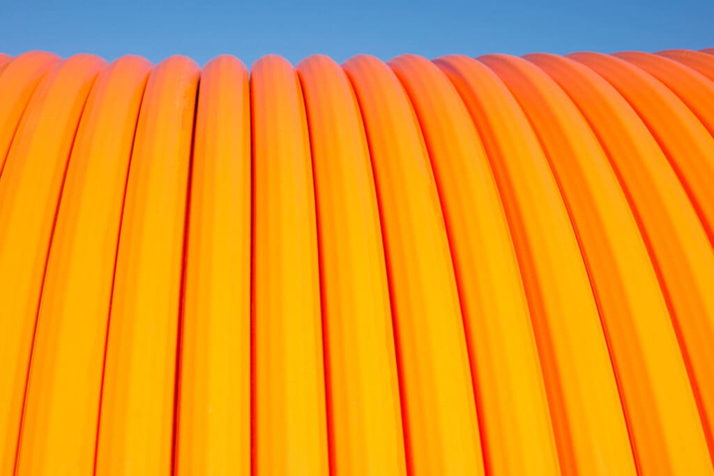 fiber optic cable roll for broadband internet Coastal Resources Group