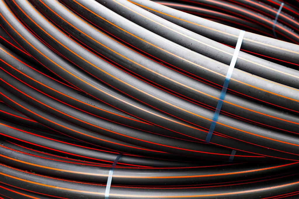 hdpe pipe for water supply or electrical conduit Coastal Resources Group