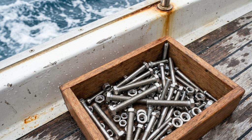 marine grade metal fasteners Coastal Resources Group