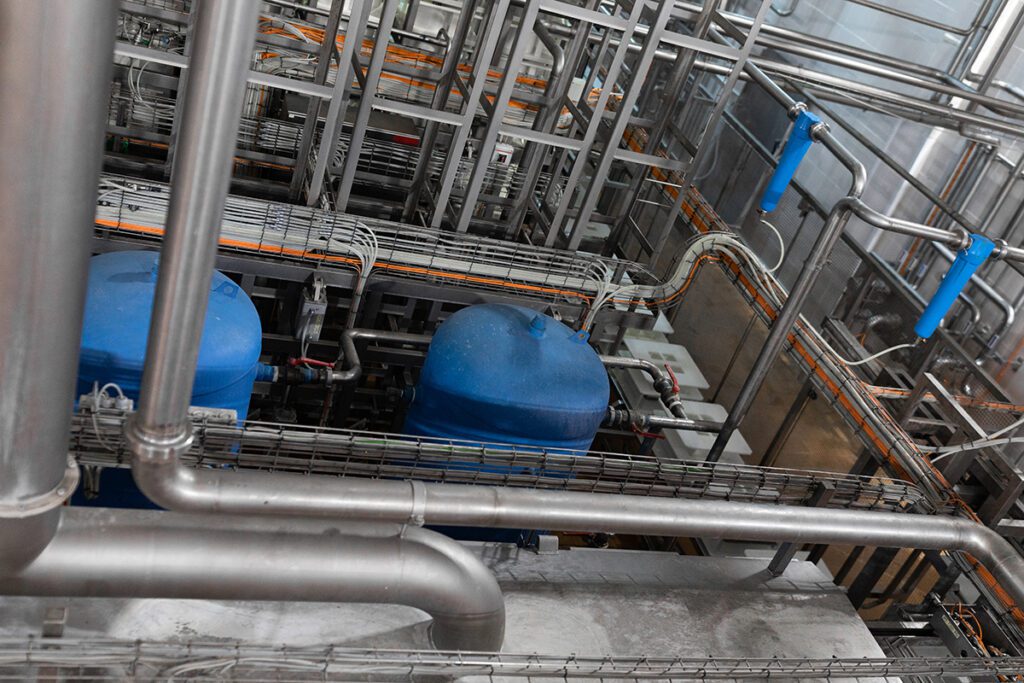 pipeline and blue tanks pressure supply system Coastal Resources Group