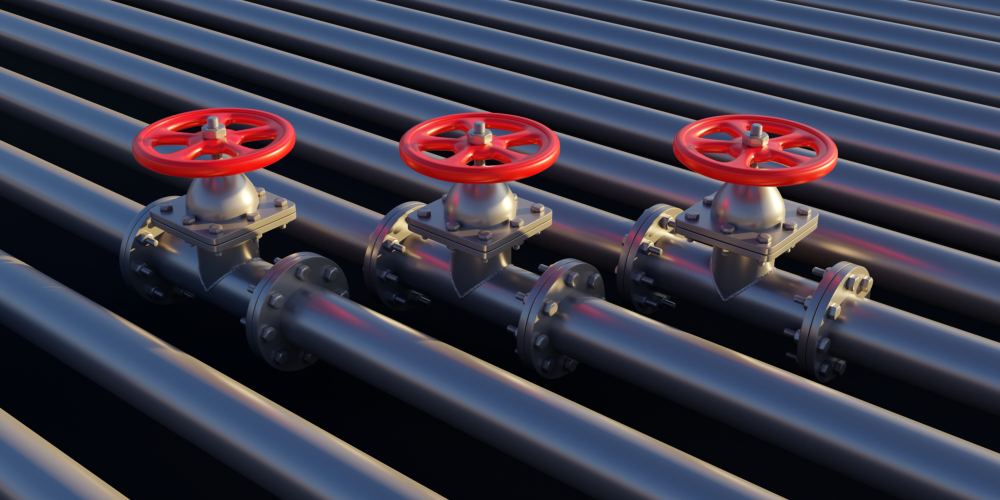 pipeline pipe valve for natural gas